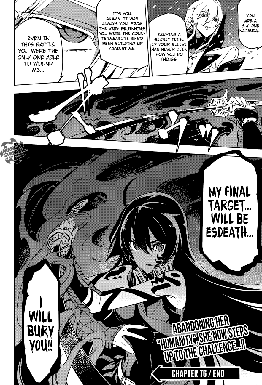 Akame ga Kill! Chapter 76 52